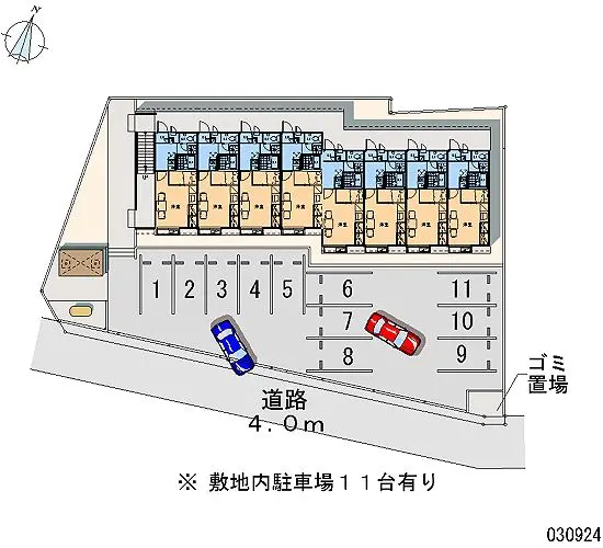 ★手数料０円★富士宮市宮原　月極駐車場（LP）